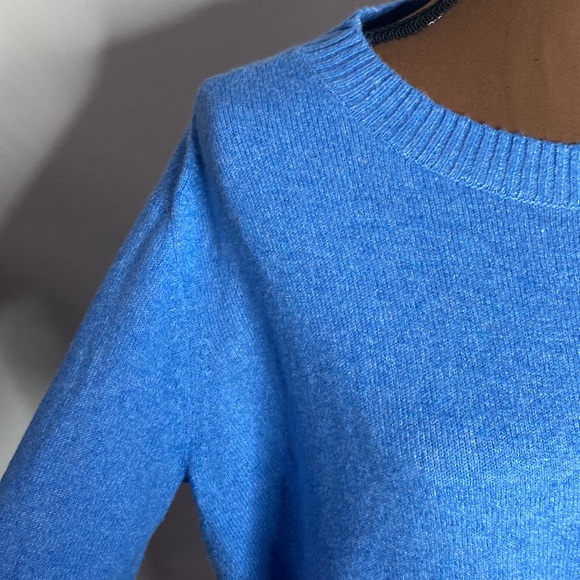 J Jill cotton blend relaxed oversized Crewneck sweater size S - Picture 7 of 13